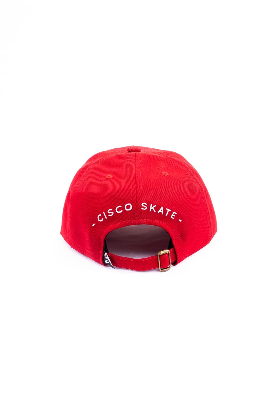 Boné Cisco Skate Strapback Red/White