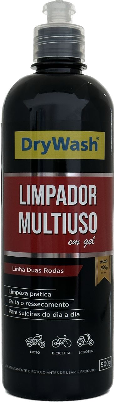 Limpador Multiuso em Gel DryWash 500g - Linha Moto