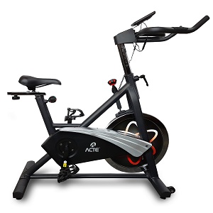 Bicicleta de Spinning 18.0, Roda Livre de 18KG, Freio Magnético, E27, Acte Sports 