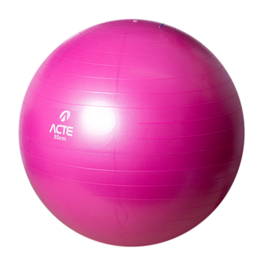 Bola de Pilates 55 cm Rosa Gym Ball T9-55RS Acte Sports
