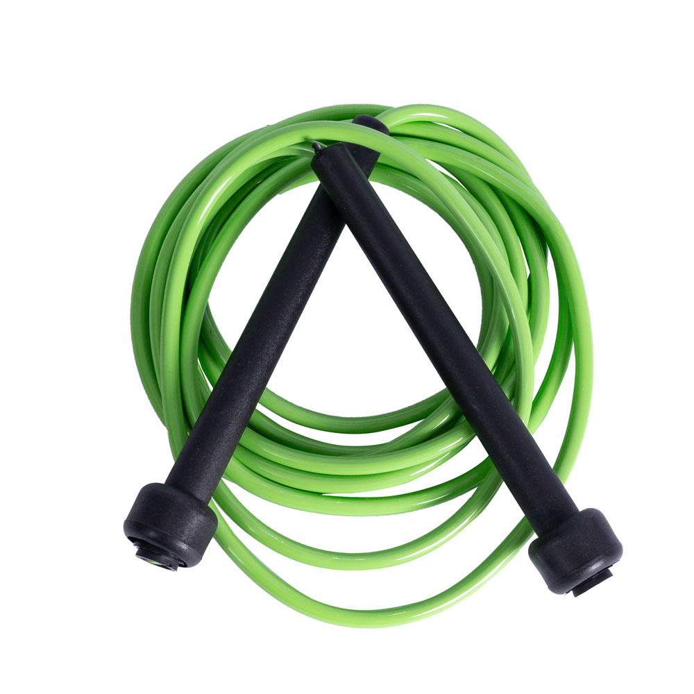 Corda de Pular Nacional em PVC, 2,85 Mts,Verde,T95-NVE, Acte Sports
