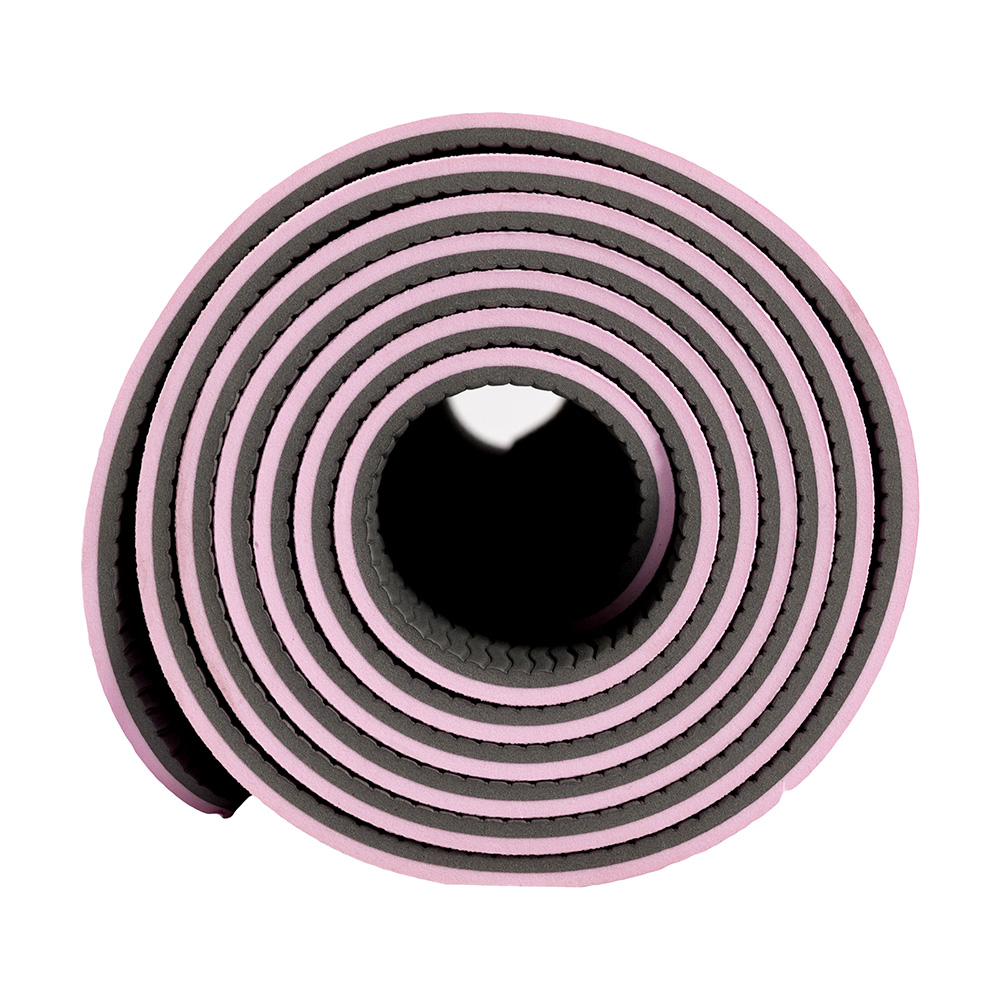Kit Yoga Mat + 3 Faixas Latex Band + Roda para Exercicios 