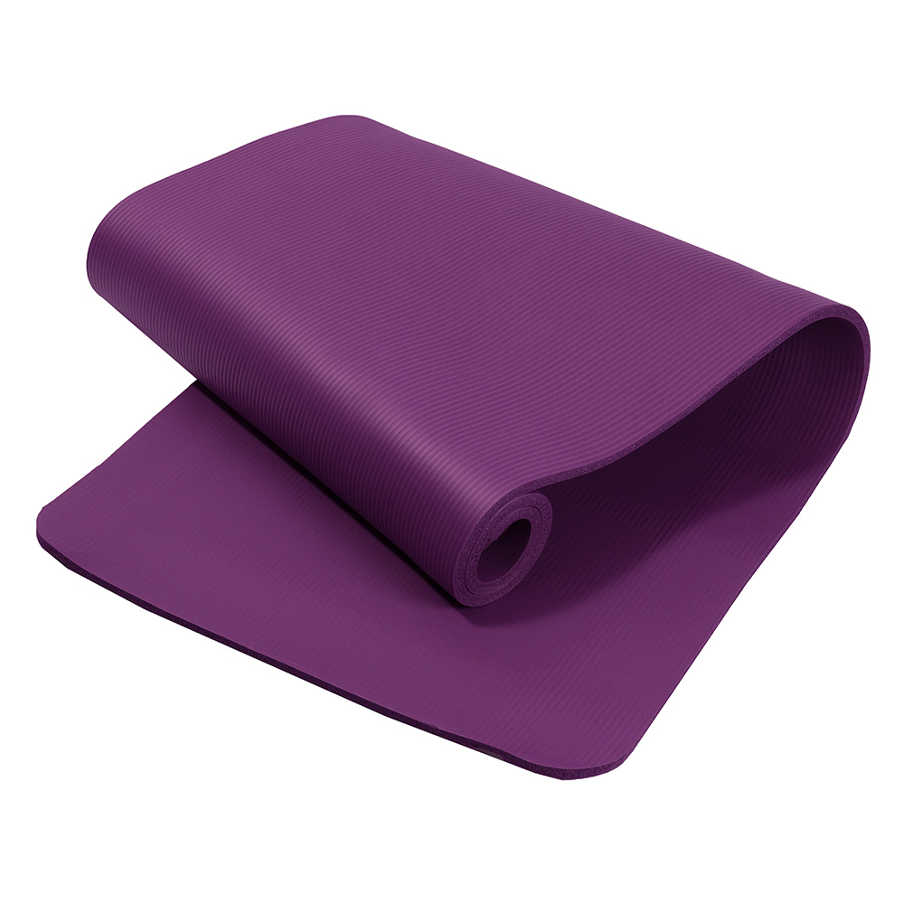 Tapete Comfort de Yoga Macio,1,2cm de Espessura, 1,80m de Comprimento, Lilas, T54-RX, Acte Sports