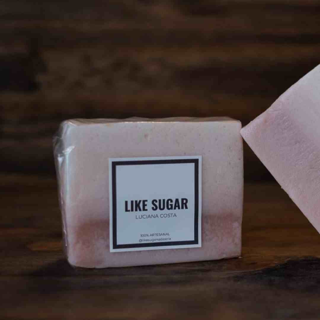 Sabonete em barra Candy Cosmético Natural Artesanal Like Sugar Linha Cosmética Sustentável