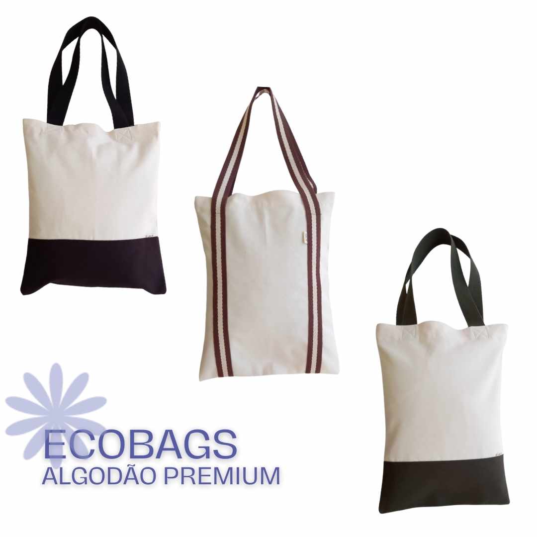 Sacola Ecobag - Feita com resíduo têxtil