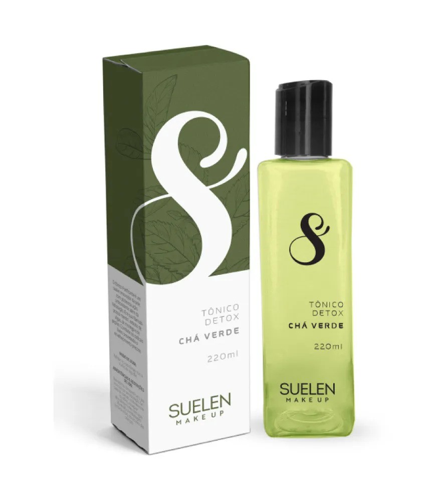 Tônico Detox Chá Verde - Suelen Makeup - 210ml