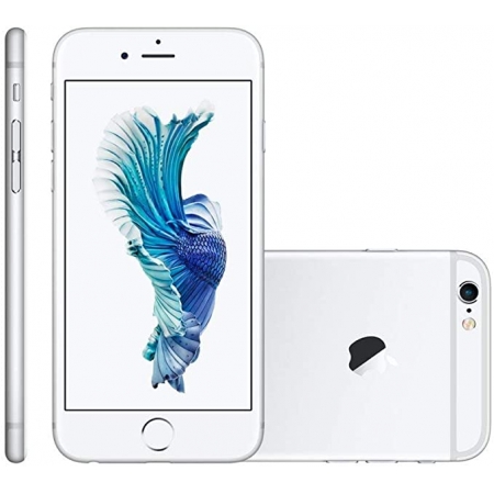iPhone 6s Silver 16gb 4g/lte Desbloqueado Ios 13 12 Mp - Novo Reembalado