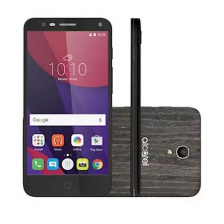 Smartphone Alcatel Pop 4 Premium 5051J, Android 6.0, Dual chip, Câmera 13MP, frontal 8MP com flash, 5'', 8GB + 32GB micro SD card, 4G