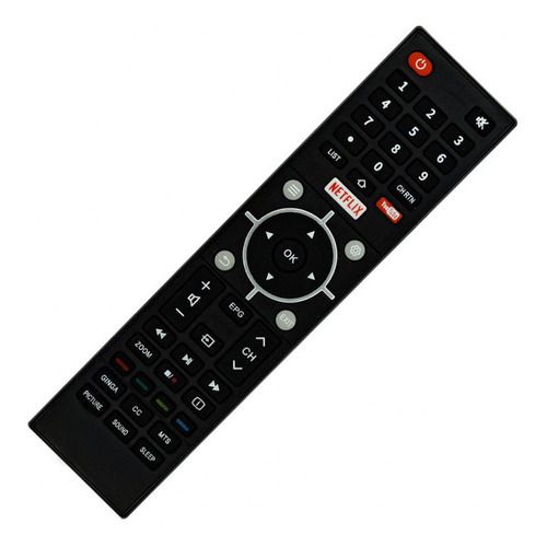 Controle Remoto Semp Toshiba Ct-6810 Com Netflix (684622)
