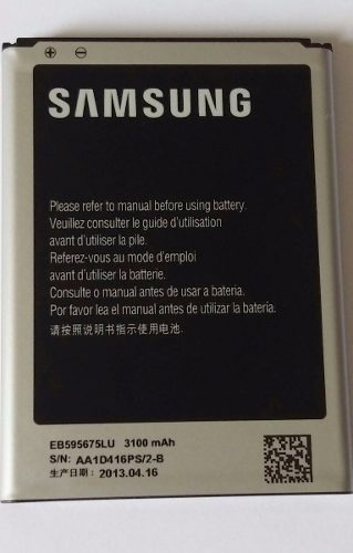 Bateria Galaxy Note 2 N7100 3100mah Samsung Original