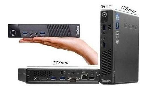 Mini Pc Lenovo Thinkcentre M93p I5 8gb/240gb Windows 10 Pro (com Midia de DVD)