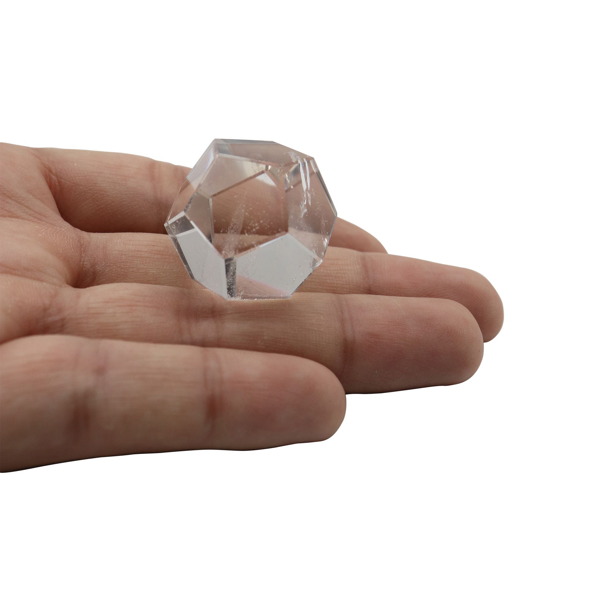 Cristal transparente Dodecaedro 26g - Polido