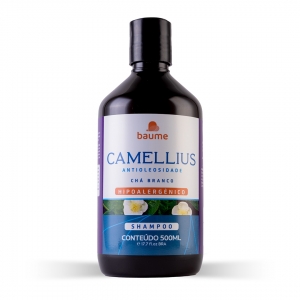 Shampoo Hipoalergênico Antioleosidade Camellius Chá Branco 500ml - Baume Cosmetique