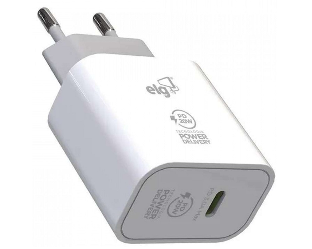 Carregador USB-C Inteligente Power Delivery  - ELG