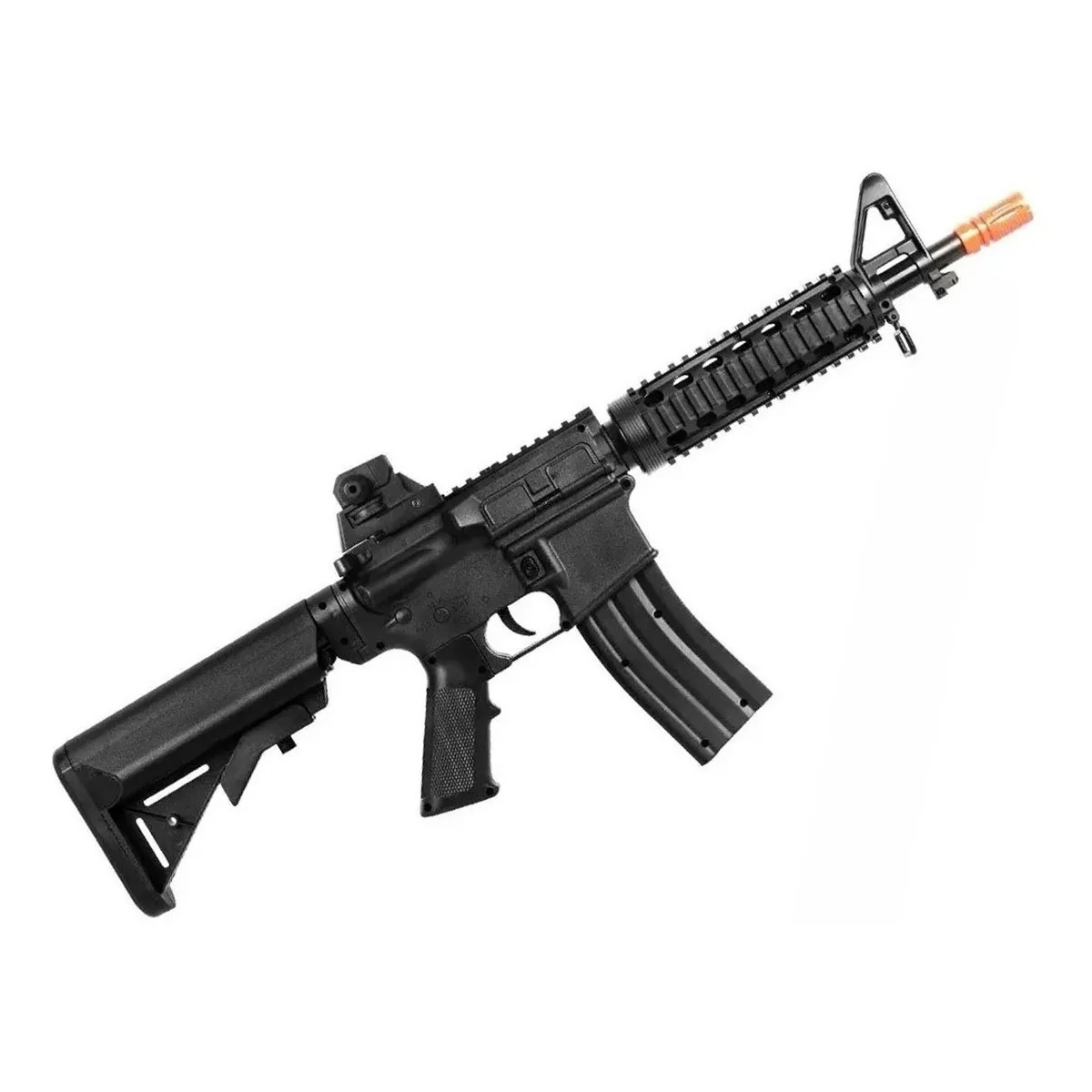 Airsoft Kit Pistola E Rifle M4a1 E Glock V307 Mola 6mm Kit 4