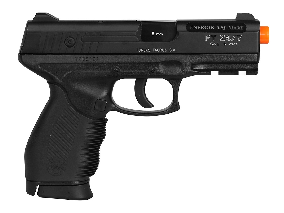 Pistola Airsoft 24/7 Co2 Taurus Slide Metal Cybergun 6mm K10