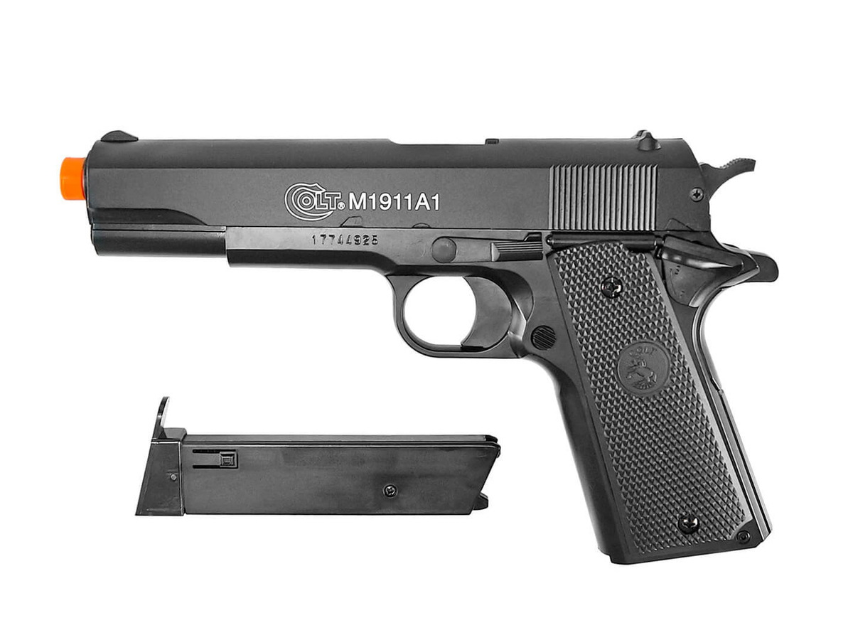 Pistola de Airsoft Colt 1911 Slide Metal 6mm Cybergun K13
