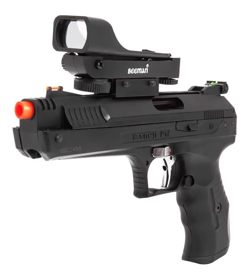 Pistola De Pressão Chumbinho Beeman 2006 5,5mm K2 C/ Red Dot
