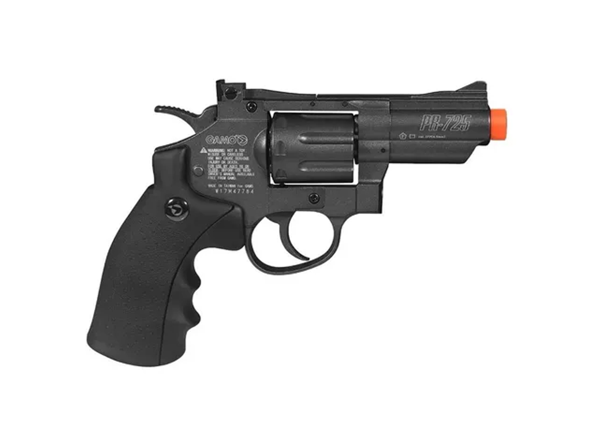 Revolver Pressão Co2 Chumbinho Gamo Pr-725 Full Metal 4.5mm