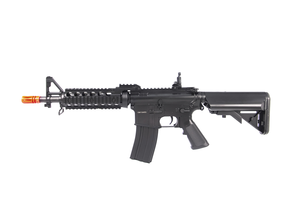 Rifle Airsoft M4 Cyma CQB Rajada Aeg Elétrica 6mm Glock Kit6