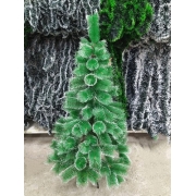 Árvore de Natal Pinheiro Nevada 1,20m / 90 Galhos / Verde - Luxo SEM ESTOQUE