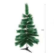 Árvore de Natal Pinheiro Nevada 90cm / 45 Galhos / Verde - Luxo