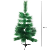 Árvore de Natal Pinheiro 90m / 45 Galhos / Verde - Luxo