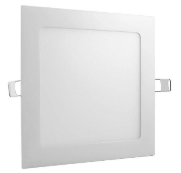Painel Led embutir quadrado 36w 3000k branco quente- MB LED