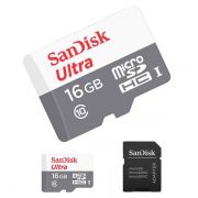 Cartão de Memória SanDisk Micro SD 16GB 48mb/s Ultra Full HD Classe 10
