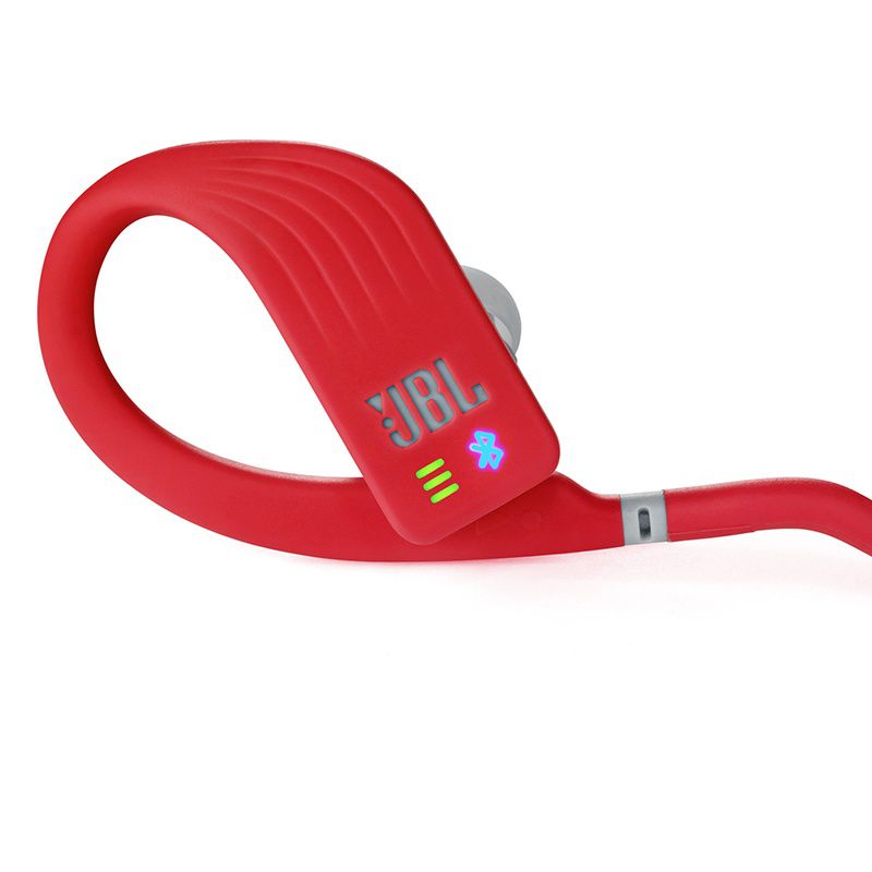Fone de Ouvido JBL Endurance Dive Vermelho com Cinza com MP3 Player Memória Interna à Prova de Água IPX7