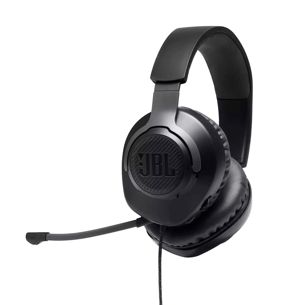 Fone de Ouvido JBL Quantum 100 Headset Gamer Headphone com Microfone Destacável e Controle de Volume