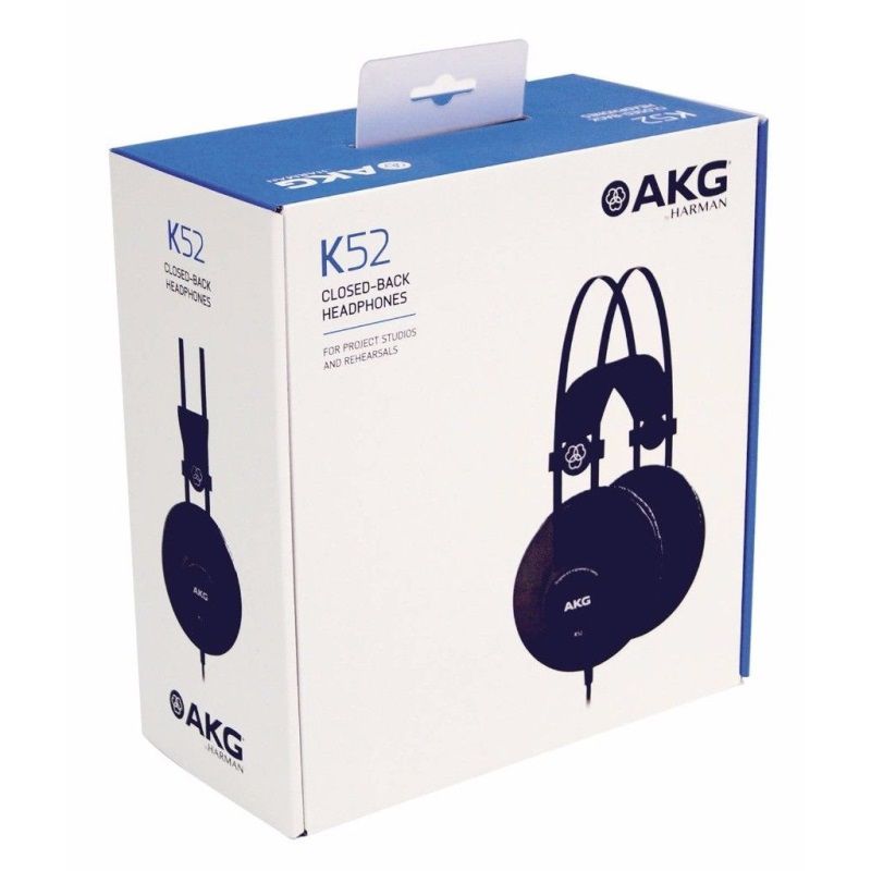Fone de Ouvido Profissional AKG K52 Studio Headphone