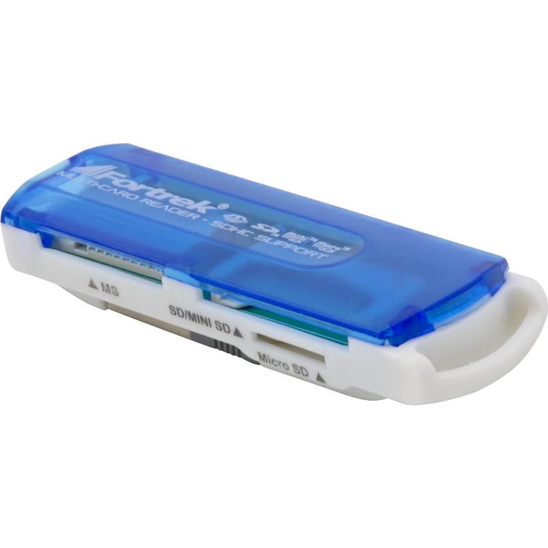 Leitor de Cartão de Memória USB 2.0 Fortrek LDC102 SD Micro SD TF MMC SDHC SDXC M2 MS PRO DUO
