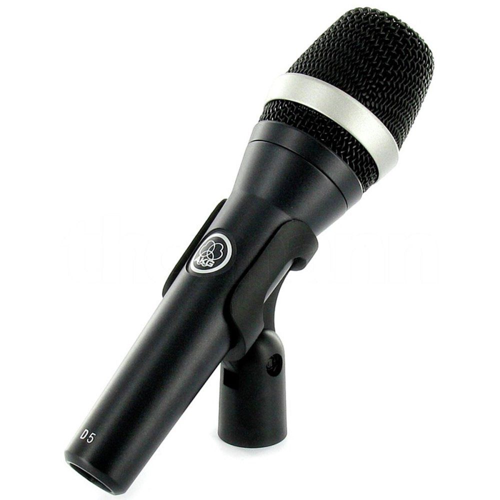 Microfone Profissional AKG D5 Vocal  Dinâmico Supercardioide