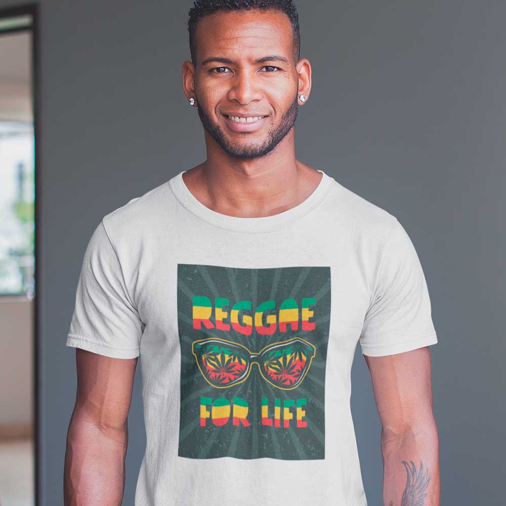 Camisa Camiseta Reggae Personalizada 1