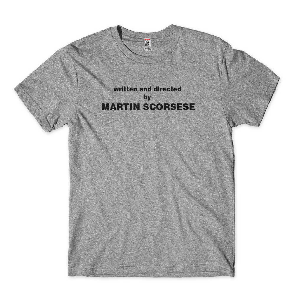 camiseta cineasta Martin Scorsese