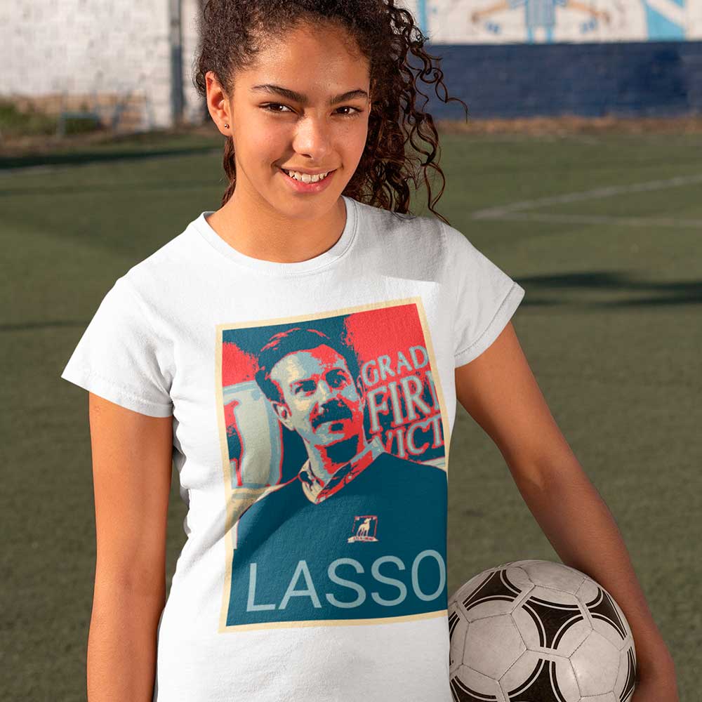 Camiseta Coach Ted Lasso Serie TV Babylook Tamanho GG