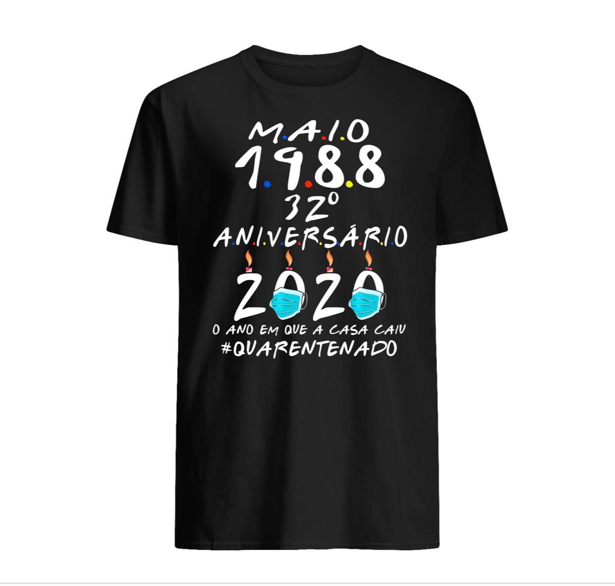 Camiseta Friends Aniversário 2020 Camisa Masculina