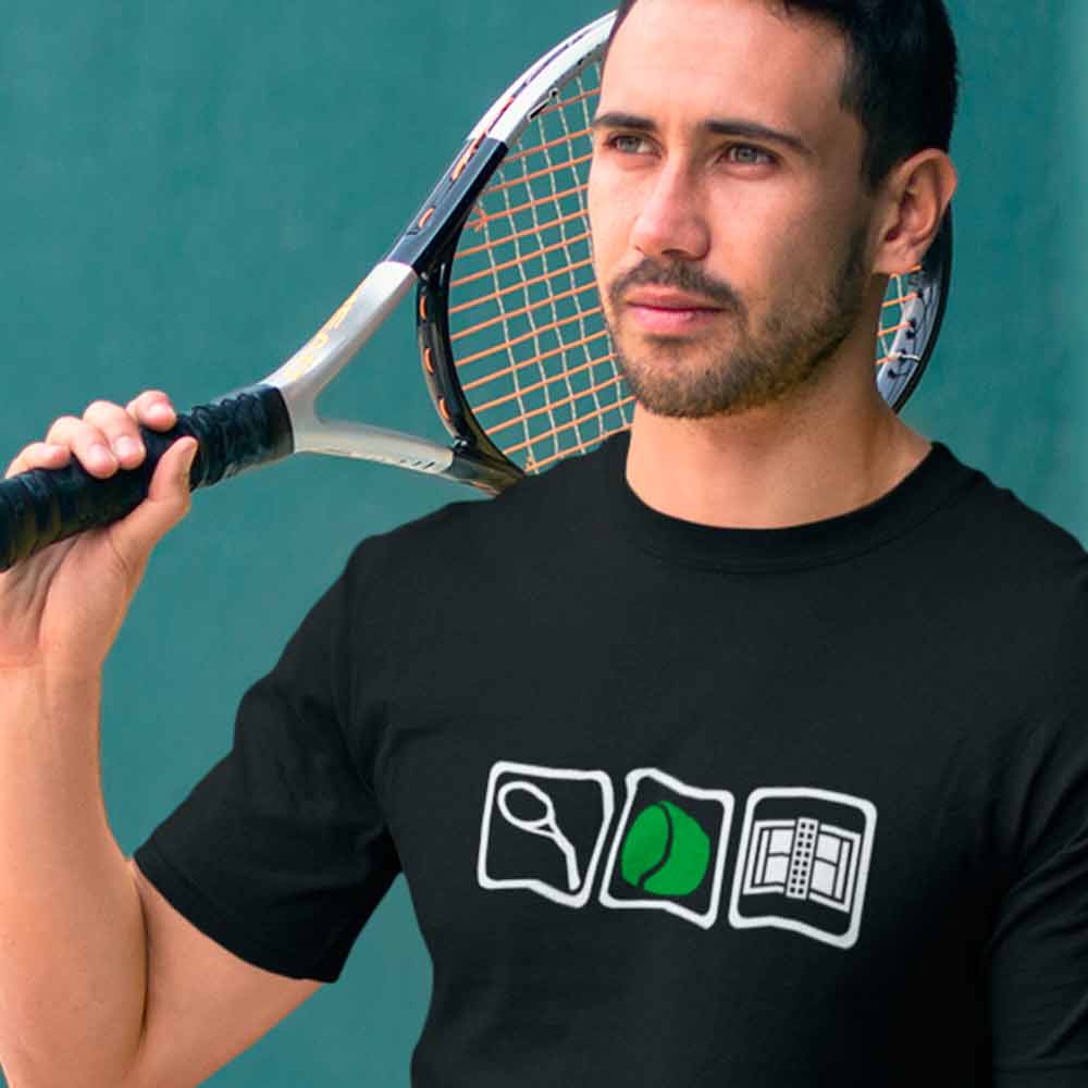 camiseta para jogar tenis