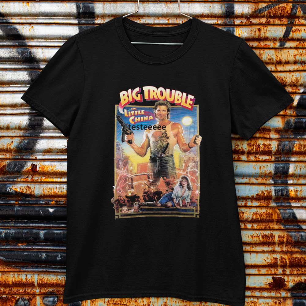 camiseta personalizada big trouble