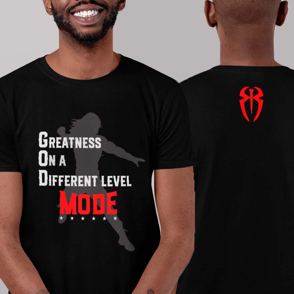 Camiseta Roman Reigns greatness on a differente level