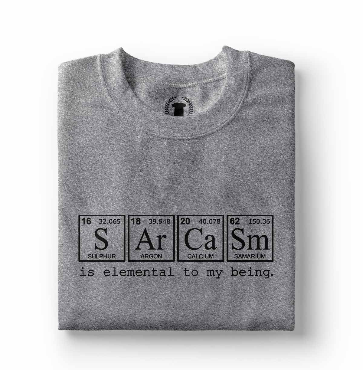 camiseta sarcasmo ironia engracada cinza
