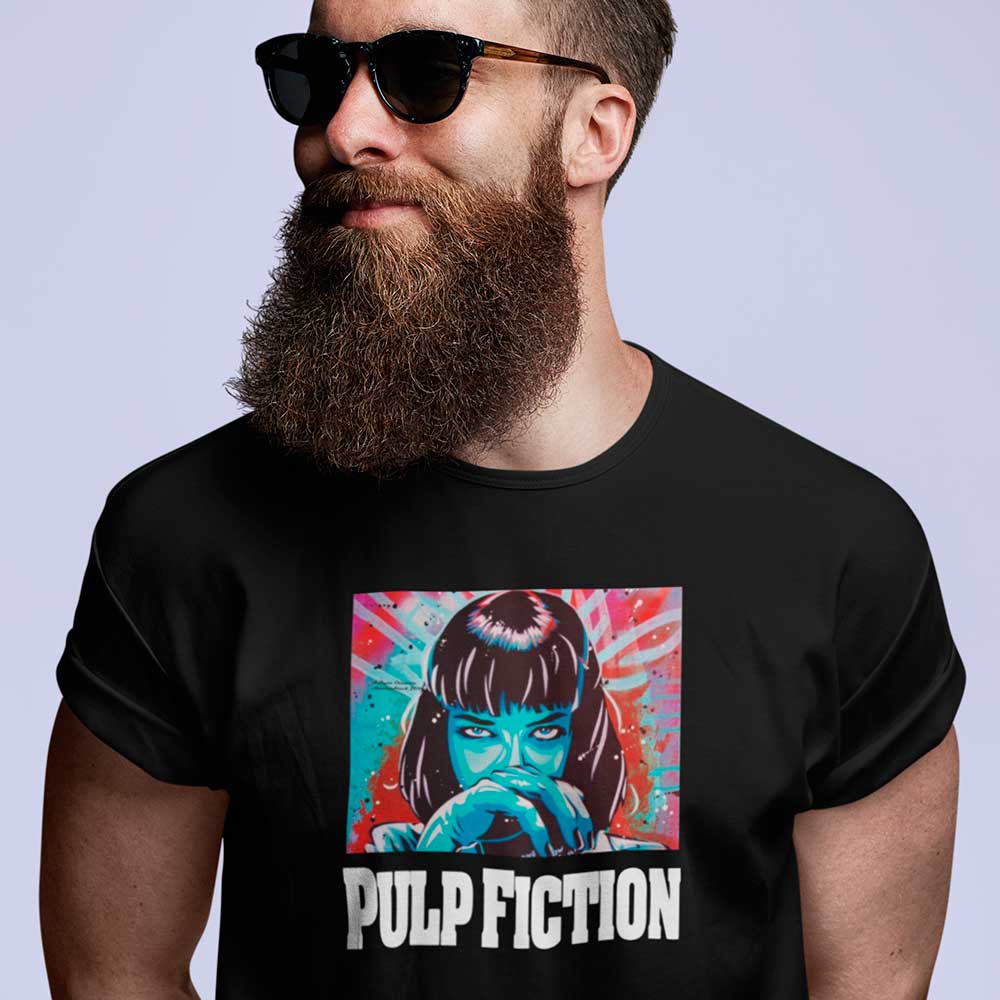 Camiseta Pulp Fiction Filme filme quentin tarantino Mia