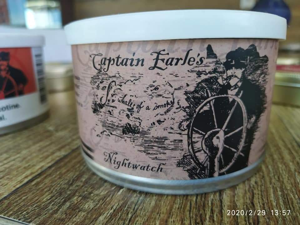 Hermit Tobacco Works Co. - Captain Earle's - Nightwatch