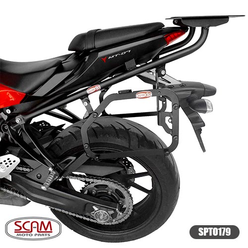 Suporte Baú Lateral Yamaha Mt07 2015+ Spto179 Scam
