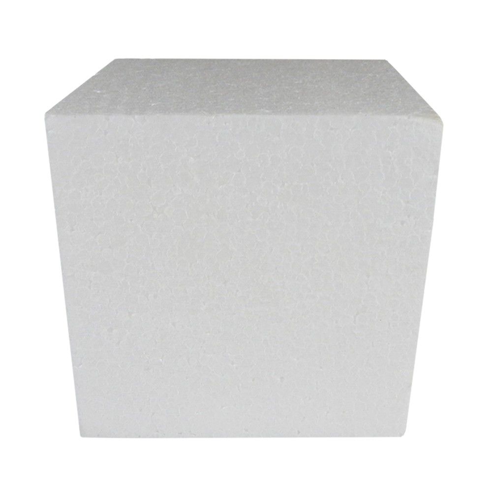 Cubo em isopor 20x20x20cm