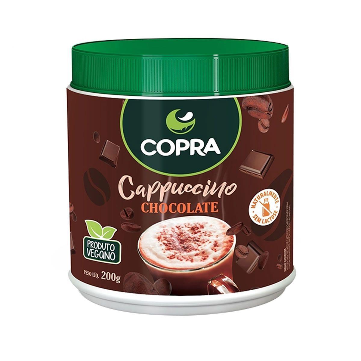 Capuccino Vegano Chocolate Copra 200g