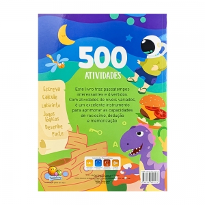 500 Atividades Brincar E Aprender | Todo Livro
