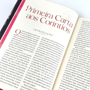 Bíblia Contexto | NVT | Cartas & Apocalipse | Capa Dura - Floral