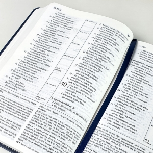 Bíblia de Estudo Shedd | ARA | Duotone Azul